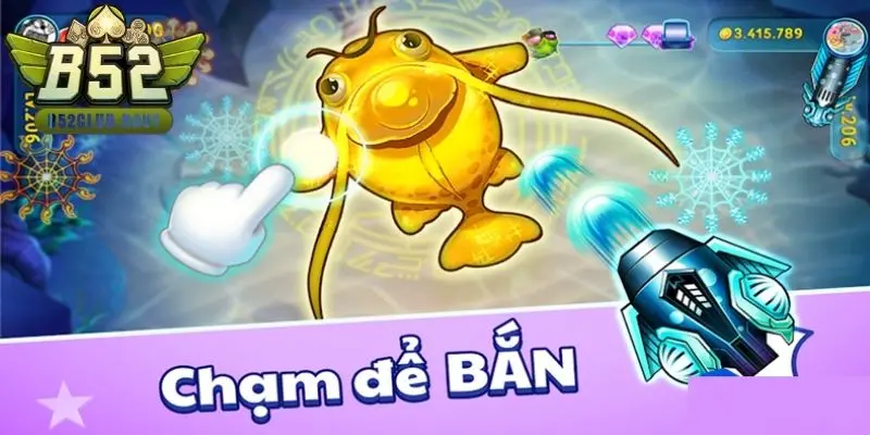 Nên bắn ngay khi cá vừa xuất hiện trên màn hình