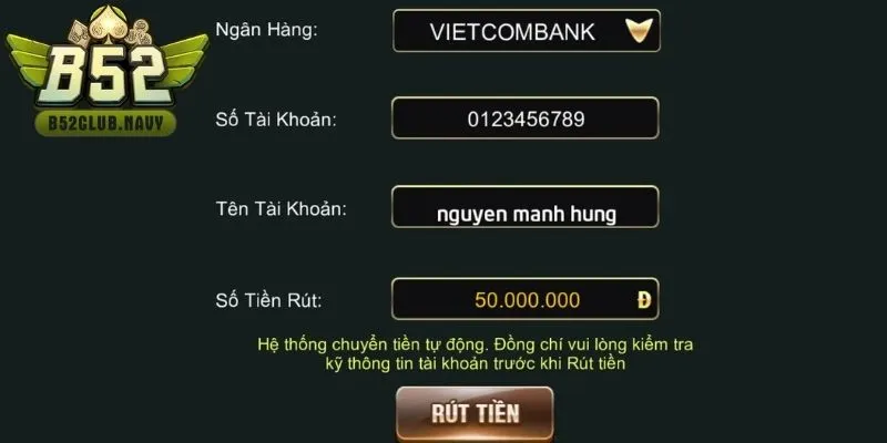 Kiểm tra kỹ thông tin để tránh sai sót