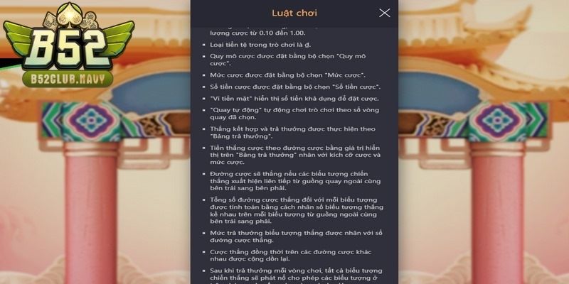 Luật chơi game đơn giản, dễ tham gia