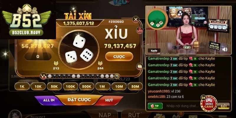 Tài Xỉu là mục game đáng trải nghiệm