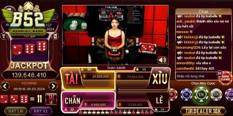 Tài Xỉu MD5 ấn tượng